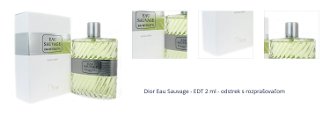 Dior Eau Sauvage - EDT 2 ml - odstrek s rozprašovačom 1