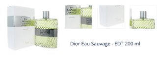 Dior Eau Sauvage - EDT 200 ml 1