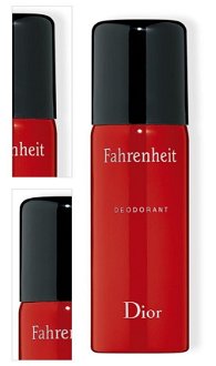 DIOR Fahrenheit dezodorant v spreji pre mužov 150 ml 4
