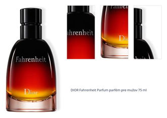 DIOR Fahrenheit Parfum parfém pre mužov 75 ml 1