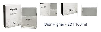 Dior Higher - EDT 100 ml 1