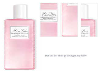 DIOR Miss Dior čistiaci gél na ruky pre ženy 100 ml 1