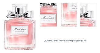 DIOR Miss Dior toaletná voda pre ženy 50 ml 1