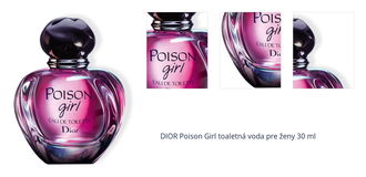 DIOR Poison Girl toaletná voda pre ženy 30 ml 1