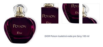 DIOR Poison toaletná voda pre ženy 100 ml 1