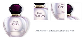 DIOR Pure Poison parfumovaná voda pre ženy 30 ml 1