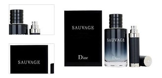 Dior Sauvage - EDP 100 ml + cestovní sprej 10 ml 4