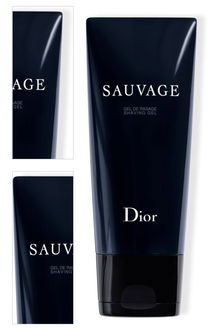 DIOR Sauvage gél na holenie pre mužov 125 ml 4