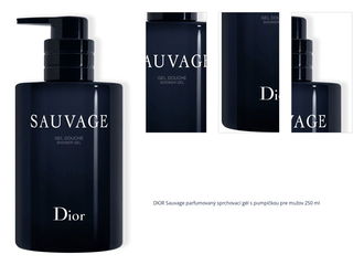 DIOR Sauvage parfumovaný sprchovací gél s pumpičkou pre mužov 250 ml 1