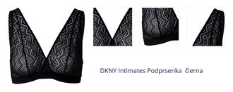 DKNY Intimates Podprsenka  čierna 1