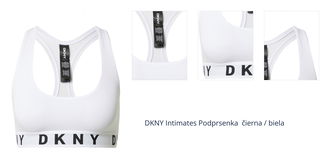 DKNY Intimates Podprsenka  čierna / biela 1