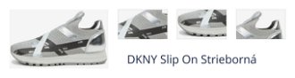 DKNY Slip On Strieborná 1