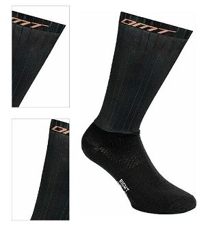 DMT Aero Race Sock Black M/L Cyklo ponožky 4