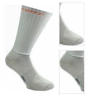 DMT Aero Race Sock Grey XS/S Cyklo ponožky 3