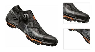 DMT KM1 Black/Grey 44,5 Pánska cyklistická obuv 3