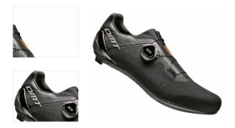 DMT KR4 Black/Black 47 Pánska cyklistická obuv 4