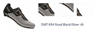 DMT KR4 Black/Silver 46 Pánska cyklistická obuv 1