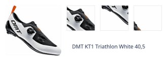 DMT KT1 Triathlon White 40,5 Pánska cyklistická obuv 1