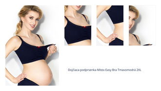 Dojčiaca podprsenka Mitex Easy Bra Tmavomodrá 2XL 1