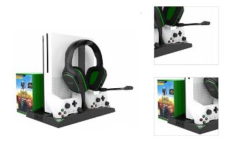 Dokovacia stanica iPega XB007 pre Xbox One, One S a One X, Wireless controller a headset 3