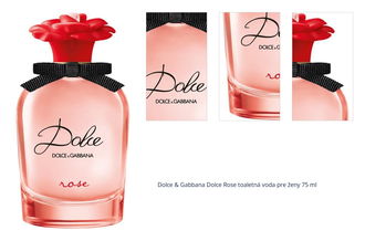 Dolce&Gabbana Dolce Rose toaletná voda pre ženy 75 ml 1