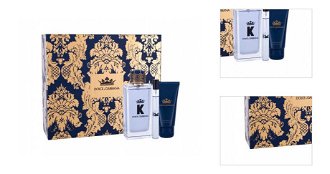 Dolce & Gabbana K By Dolce & Gabbana - EDT 100 ml + sprchový gel 50 ml + EDT 10 ml 3