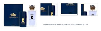 Dolce & Gabbana K By Dolce & Gabbana - EDT 100 ml + tuhý deodorant 75 ml 1