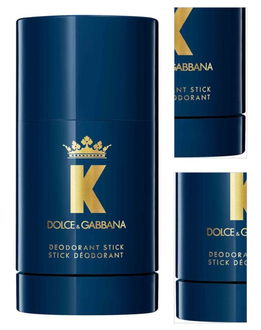 Dolce&Gabbana K by Dolce & Gabbana Deodorant Stick tuhý dezodorant pre mužov 75 g 3