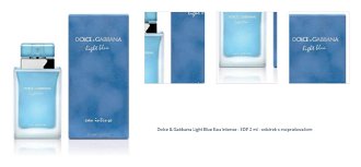 Dolce & Gabbana Light Blue Eau Intense - EDP 2 ml - odstrek s rozprašovačom 1