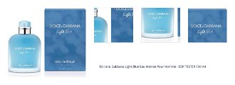 Dolce & Gabbana Light Blue Eau Intense Pour Homme - EDP TESTER 100 ml 1