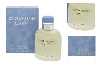 Dolce & Gabbana Light Blue Pour Homme - EDT 125 ml 3