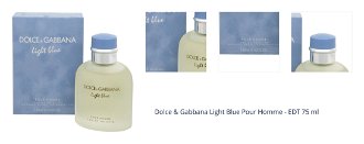 Dolce & Gabbana Light Blue Pour Homme - EDT 75 ml 1