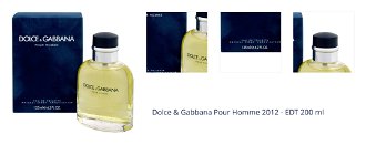 Dolce & Gabbana Pour Homme 2012 - EDT 200 ml 1