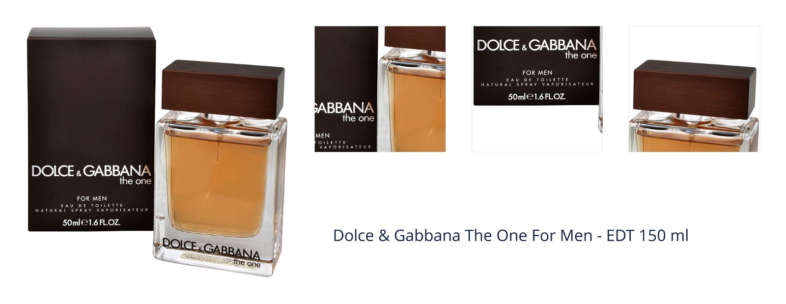 Dolce & Gabbana The One For Men - EDT 150 ml 7