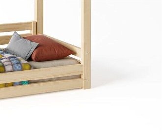 Domčeková posteľ DOMINANT Premium s voliteľnou zábranou šuplík, nožičky: bez nožičiek, Zábrany: Obě, rozmer lôžka: 100 x 190 cm 9