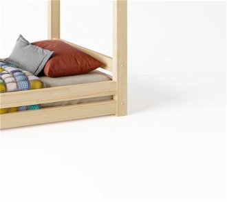 Domčeková posteľ DOMINANT Premium s voliteľnou zábranou šuplík, nožičky: bez nožičiek, Zábrany: predná, rozmer lôžka: 100 x 180 cm 9