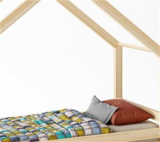 Domčeková posteľ DOMINANT Premium s voliteľnou zábranou rozmer lôžka: 100 x 180 cm, šuplík, nožičky: bez nožičiek, zábrany: predná 5