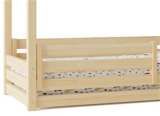 Domčeková posteľ Premium so šuflíkom rozmer lôžka: 100 x 190 cm, šuplík, nožičky: bez nožičiek, zábrany: obe 8
