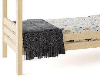 Domčeková posteľ Premium so šuflíkom rozmer lôžka: 100 x 180 cm, šuplík, nožičky: s nožičkami, bez šuplíka, zábrany: predná 8