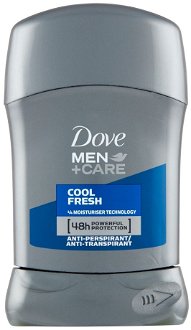 DOVE Men+Care Cool Fresh tuhý antiperspirant pre mužov 50 ml
