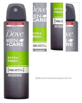 DOVE Men+Care Extra fresh antiperspirant sprej pre mužov 150 ml 1