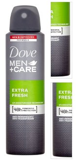 DOVE Men+Care Extra fresh antiperspirant sprej pre mužov 150 ml 3