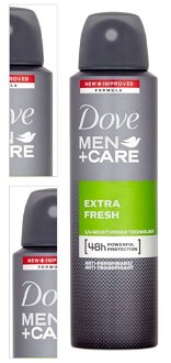 DOVE Men+Care Extra fresh antiperspirant sprej pre mužov 150 ml 4