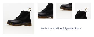 Dr. Martens 101 Ys 6 Eye Boot Black 1