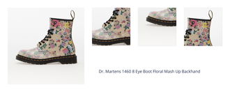 Dr. Martens 1460 8 Eye Boot Floral Mash Up Backhand 1