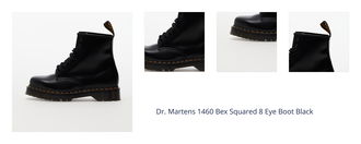 Dr. Martens 1460 Bex Squared 8 Eye Boot Black 1