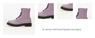 Dr. Martens 1460 Pascal 8 Eye Boot Lilac Virginia 1