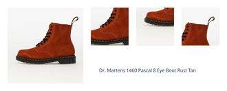 Dr. Martens 1460 Pascal 8 Eye Boot Rust Tan 1