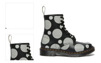Dr. Martens 1460 Polka Dot Smooth Leather Boots 4
