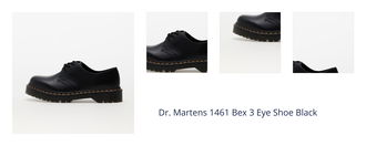 Dr. Martens 1461 Bex 3 Eye Shoe Black 1